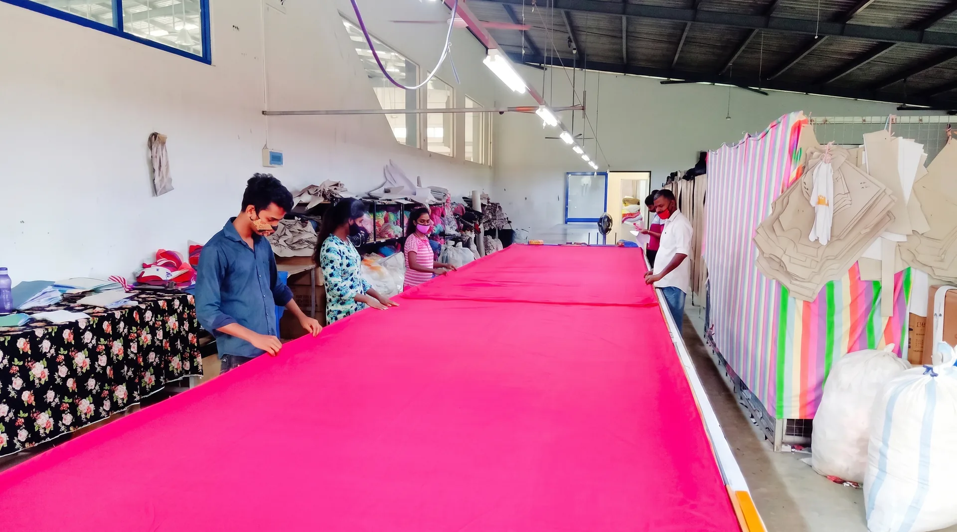 Production planning at Dewmini Apparel